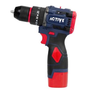 دریل پیچ گوشتی چکشی شارژی براشلس  16.8 ولت اکتیو مدل ac 3117bl